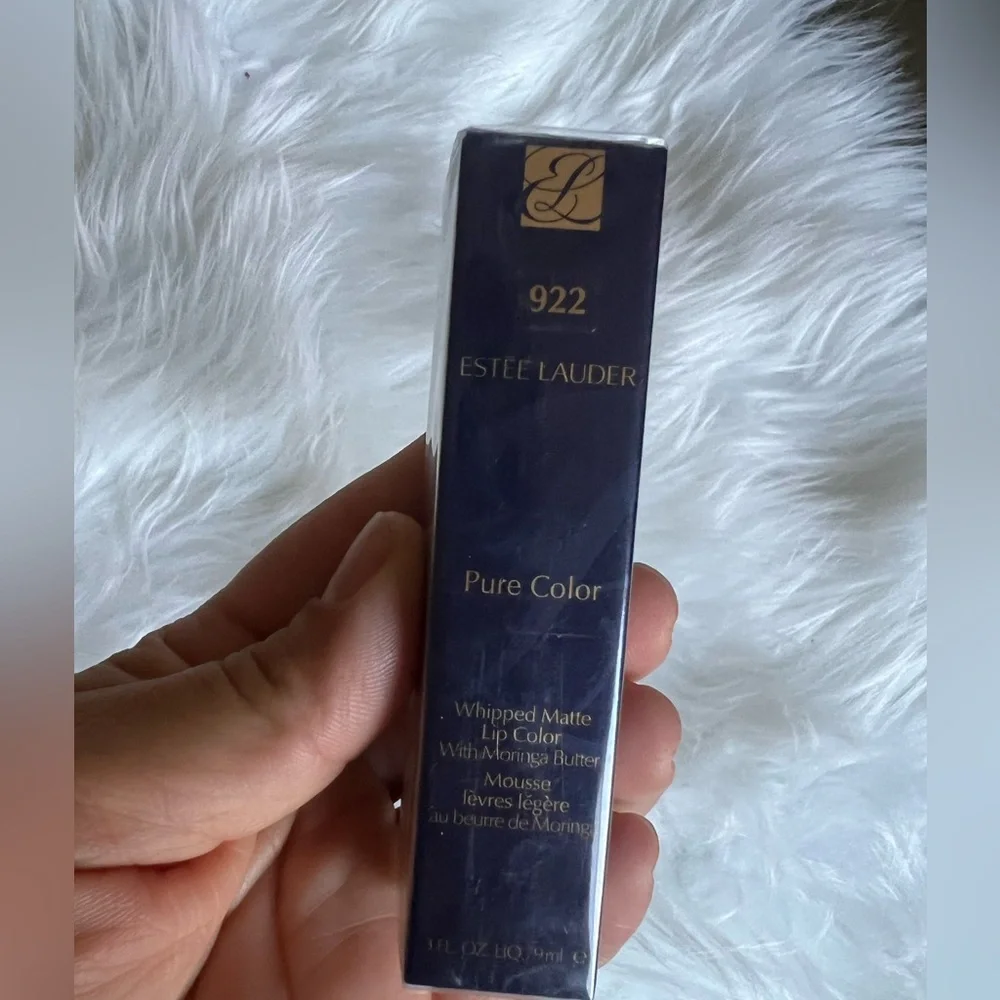 Estee Lauder Pure Color Whipped Matte Lip Color W/ Moringa Butter 922 COCOA WHIP